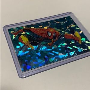 1992 MARVEL SPIDERMAN PRISM CARD 30TH ANNIVERSARY